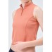YAKASI FERMUARLI KAŞKORSE FITTED/VÜCUDA OTURAN TABA CROP 